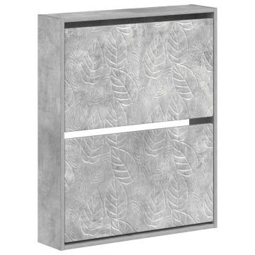 Mobiletto per Scarpe da Muro DELFT 71 x 17 x 86 cm