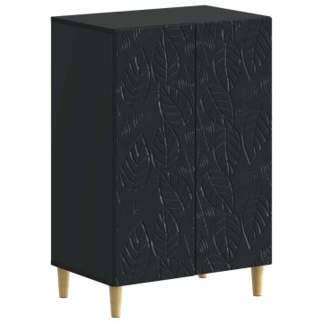 Mobile per scarpe DELFT 59,5 x 39,5 x 90 cm Nero