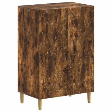 Mobile per scarpe DELFT 59,5 x 39,5 x 90 cm Rovere Fumo
