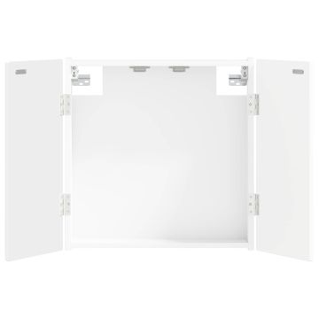 Armadio per Dartboard DELFT Bianco 52,5 x 10,5 x 53,5 cm