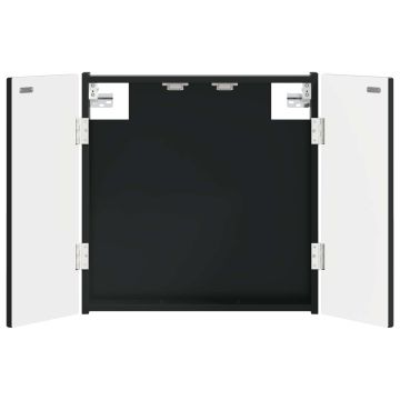 Armadio per Dartboard DELFT Nero 52,5 x 10,5 x 53,5 cm
