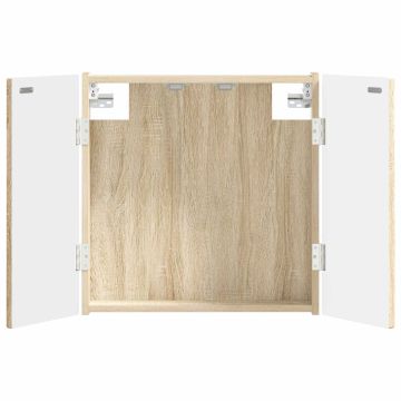 Armadio per Dartboard DELFT Rovere Sonoma 52,5 x 10,5 x 53,5 cm