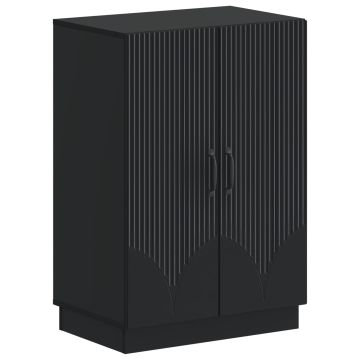 Mobile per scarpe HOORN 59,5 x 39,5 x 87 cm Nero