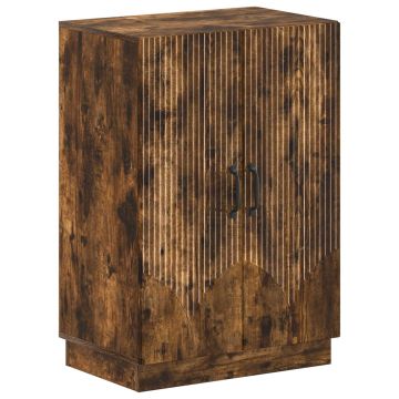 Mobile per scarpe HOORN 59,5 x 39,5 x 87 cm Rovere Fumo