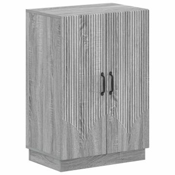 Mobile per scarpe HOORN 59,5 x 39,5 x 87 cm Sonoma grigio