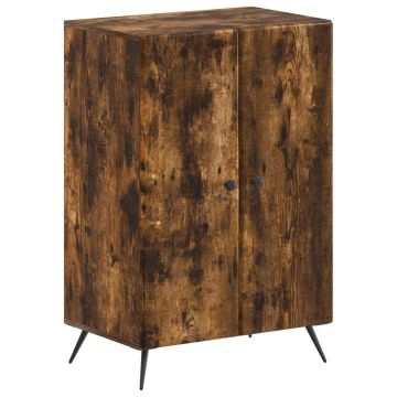 Mobile per scarpe BREDA 59,5 x 39,5 x 90 cm Rovere Fumo