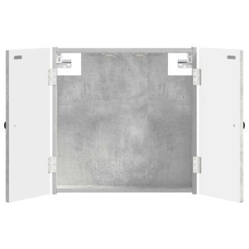 Armadio per Dartboard BREDA Grigio Cemento Legno ingegnerizzato