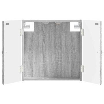 Armadio per Dartboard BREDA Sonoma grigio 52,5 x 10,5 x 53,5 cm