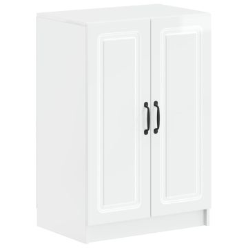 Mobile per scarpe UTRECHT 59,5 x 39,5 x 87 cm Bianco Lucido