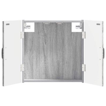 Armadio per Dartboard UTRECHT Sonoma grigio