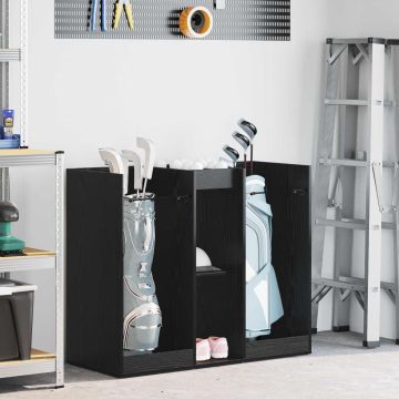 Armadio per Golf Tinta unita Rovere Nero 102 x 45 x 85,5 cm