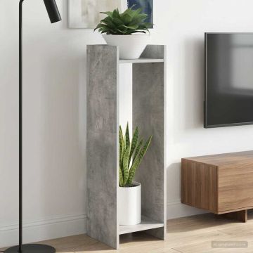 Supporto per piante 2 pz Grigio Cemento 30 x 30 x 100 cm
