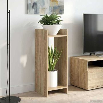 Supporto per piante 2 pz Rovere Sonoma 30 x 30 x 80 cm