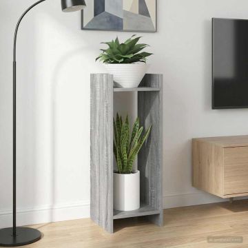 Supporto per piante 2 pz Sonoma grigio 30 x 30 x 80 cm