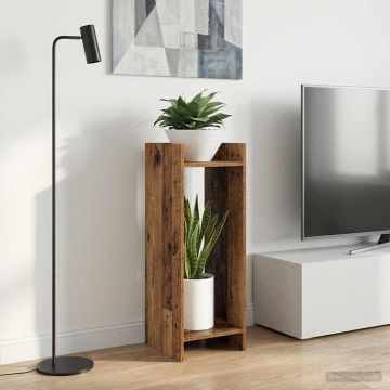 Supporto per piante Legno antico 30 x 30 x 80 cm