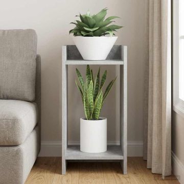 Supporto per piante Grigio Cemento 30 x 30 x 60 cm