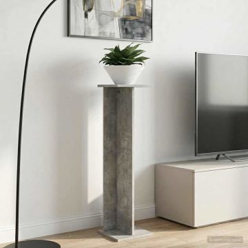 Supporto per piante 2 pz Grigio Cemento 25 x 25,5 x 100,5 cm