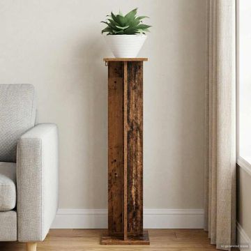Supporto per piante Legno antico 25 x 25,5 x 100,5 cm