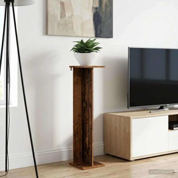 Supporto per piante 2 pz Legno antico 25 x 25,5 x 100,5 cm