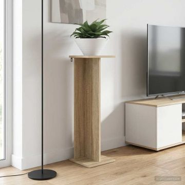 Supporto per piante 2 pz Rovere Sonoma 25 x 25,5 x 80,5 cm