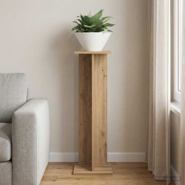 Supporto per piante Rovere Artigianale 25 x 25,5 x 80,5 cm