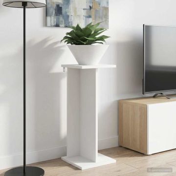 Supporto per piante 2 pz Bianco 25 x 25,5 x 60,5 cm