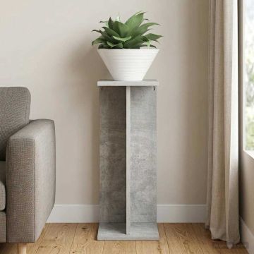 Supporto per piante Grigio Cemento 25 x 25,5 x 60,5 cm