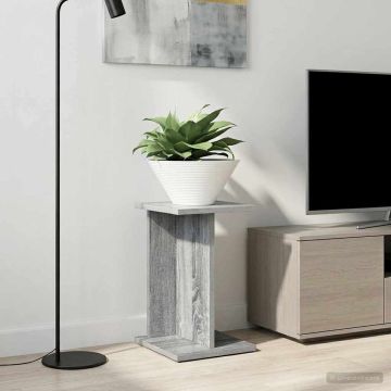 Supporto per piante 2 pz Sonoma grigio 25 x 25,5 x 40,5 cm