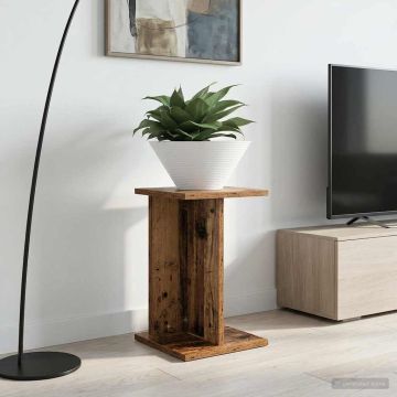 Supporto per piante 2 pz Legno antico 25 x 25,5 x 40,5 cm