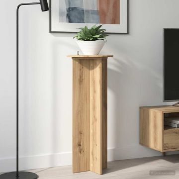 Supporto per piante 2 pz Rovere Artigianale Ø40 x 100 cm