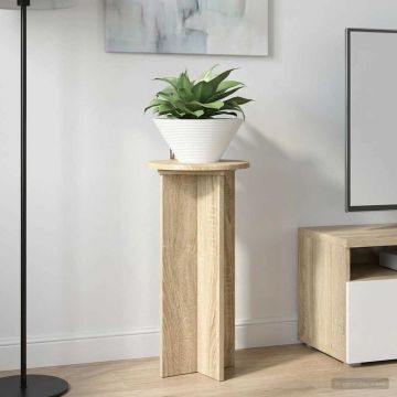 Supporto per piante 2 pz Rovere Sonoma 29,5 x 29,5 x 60 cm