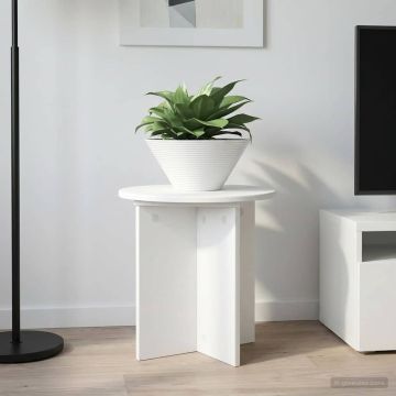 Supporto per piante 2 pz Bianco Ø40 x 40 cm