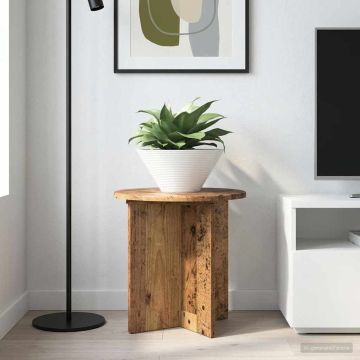 Supporto per piante 2 pz Legno antico 40 x 40 x 40 cm