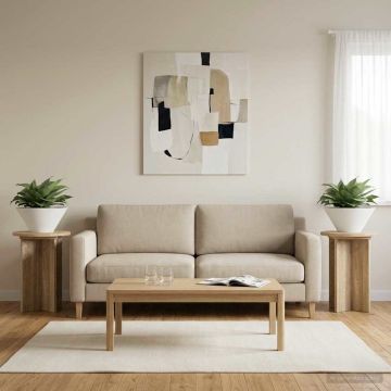 Supporto per piante 2 pz Rovere Sonoma Ø29,5 x 40 cm