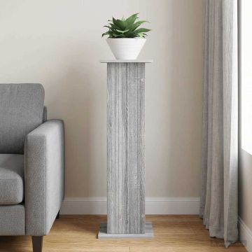 Supporto per piante Grigio Sonoma 30,5 x 30 x 100,5 cm
