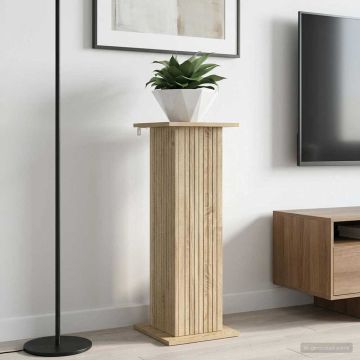 Supporto per piante Rovere Sonoma 30,5 x 30 x 80,5 cm