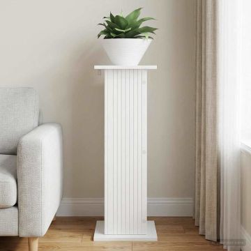 Supporto per piante Bianco Lucido 30,5 x 30 x 80,5 cm