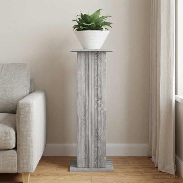 Supporto per piante Grigio Sonoma 30,5 x 30 x 80,5 cm