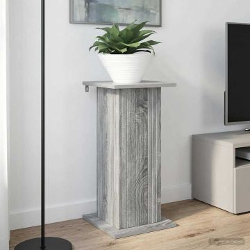 Supporto per piante 2 pz Grigio Sonoma 30,5 x 30 x 60,5 cm