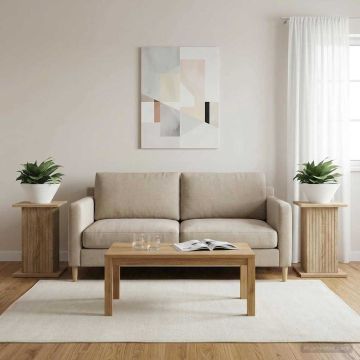 Supporto per piante 2 pz Rovere Sonoma 30,5 x 30 x 43 cm