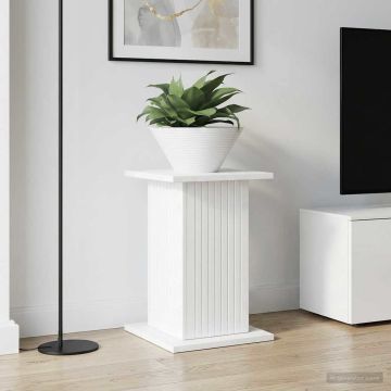 Supporto per piante 2 pz Bianco Lucido 30,5 x 30 x 43 cm