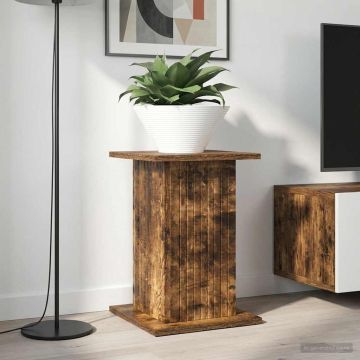 Supporto per piante 2 pz Rovere Fumo 30,5 x 30 x 43 cm
