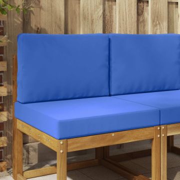Cuscino per divano da esterno Poliestere Blu Reale 60 x 60 cm