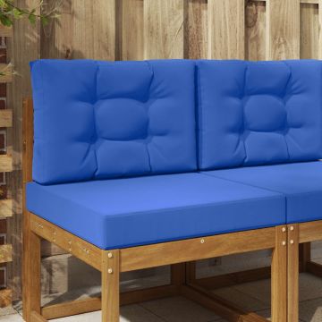 Cuscino per divano da esterno Poliestere Blu Reale 60 x 60 cm