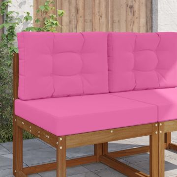 Cuscino per divano da esterno Poliestere Rosa 60 x 60 cm