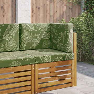 Cuscino per divano da esterno Poliestere Design a foglia