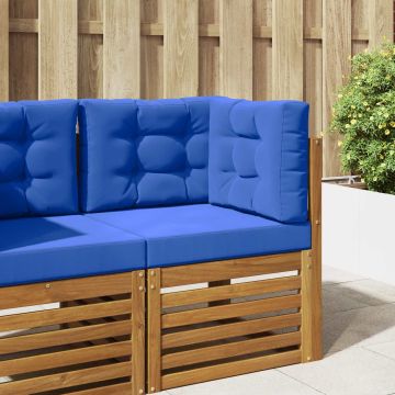Cuscino per divano da esterno Poliestere Blu Reale 60 x 60 cm