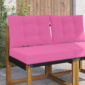Cuscino per divano da esterno Poliestere Rosa 60 x 50,5 cm