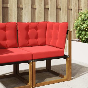 Cuscino per divano da esterno Poliestere Rosso 50,5 x 50,5 cm