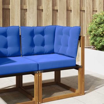 Cuscino per divano da esterno Poliestere Blu Reale